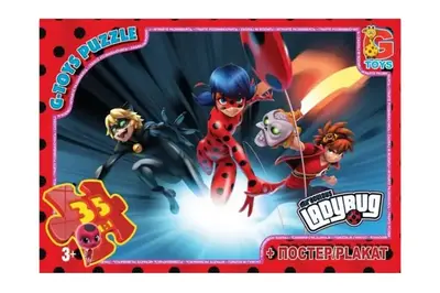 Пазли 35 ел. ТМ "G-Toys" із серії "Леді Баг" LB1001 купити