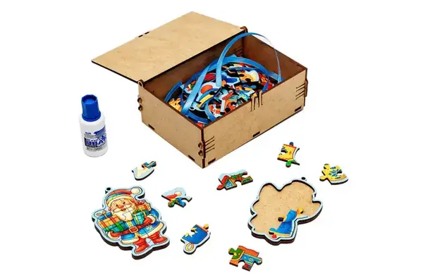 Новорічний бокс-пазли Puz-01237 "Склади сам" PuzzleOk купити недорого в Україні, фото 2