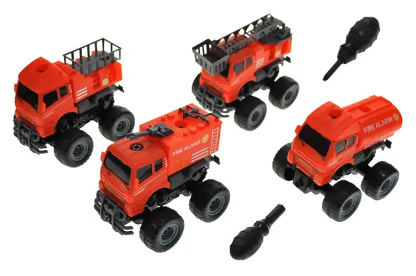 Машина конструктор пожежна в кульку 2005-7 купити недорого в Україні, фото 2