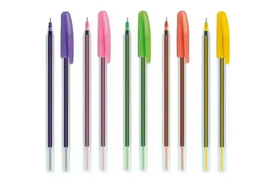 Ручка масляна ECONOMIX COLIBRI сині E10237 купити