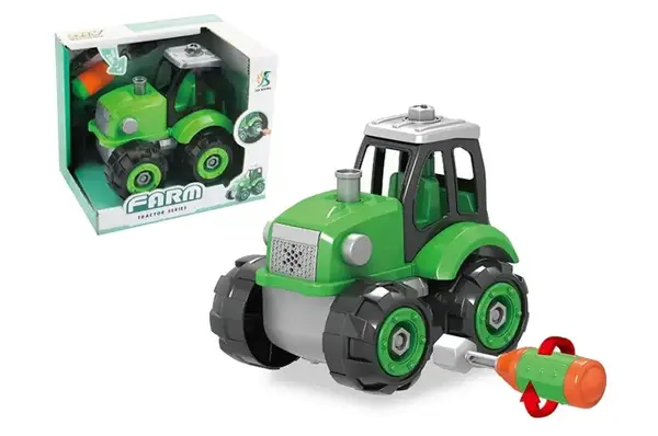 Трактор-конструктор в коробці 0488-800 р.18*12,5*15,5см купити