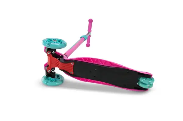 Самокат дитячий 4-х колісний BH2616 Barbie MAXI, колеса PU світяться купити недорого в Україні, фото 6