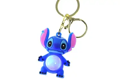 Брелок в наборі 111402 "Стіч" зі світлом, 12 шт в упаковці, в асортименті (ціна за шт) купити