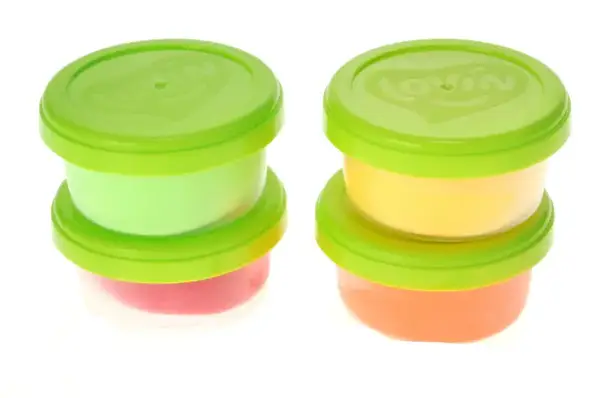 Набір для ліплення з легким пластиліном 7000218 в стаканах, 9 кольорів LOVIN купити недорого в Україні, фото 4