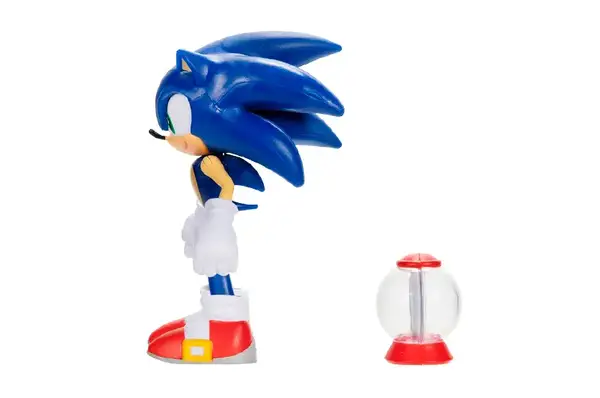 Ігрова фігурка з артикуляцією SONIC THE HEDGEHOG - МОДЕРН СОНІК (10 cm, з аксес.) 41678i-GEN купити недорого в Україні, фото 3