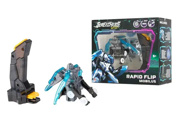 Ігровий набір EU686102B SCREECHERS WILD! S5 L0.5 МОБІЛУС (запускач, машинка-трансформер) купити