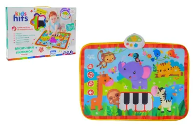 Килимок музичний KH04-003 "Зоопарк" в коробці р.38x26x4 см KidsHits Килимок музичний KH04-003 "Зоопарк" в коробці р.38x26x4 см KidsHits купити