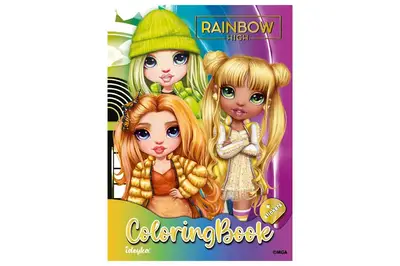 Розмальовка зі стікерами Rainbow LCB10 IDEYKA купити