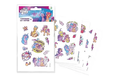 Набір дитячих тимчасових татуювань "My Little Pony" 200438 DoDo купити