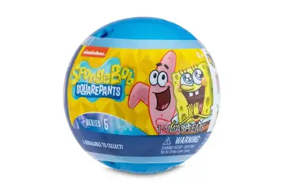 Іграшка-сюрприз у кулі 53715 MASH'EMS S5 - ГУБКА БОБ КВАДРАТНІ ШТАНИ (в асорт.) купити