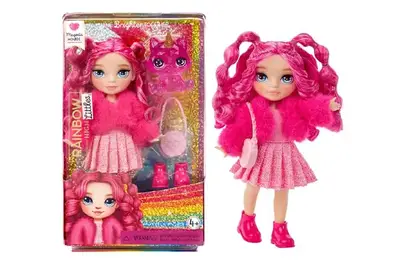Ігровий набір з лялькою 531180 RAINBOW HIGH серії "Littles" МАДЖЕНТА купити
