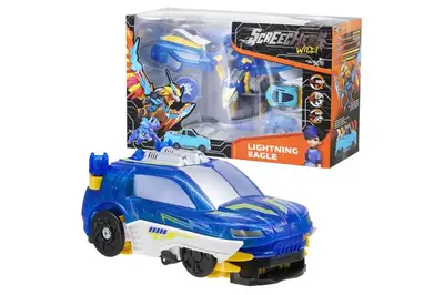 Машинка-трансформер EU685301S S4 L3S - Лайтнінг Ігл преміум SCREECHERS WILD! купити