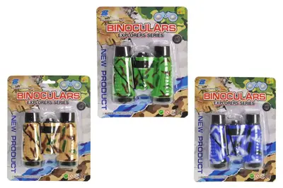 Бінокль на блістері, 3кольори 13717-31 р.21*17см купити