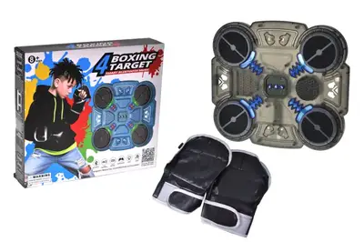 Настінний бокс KB1811 музичний "Boxing Target" на акумуляторі, в коробці р.30,5x27,5x4,6 см YG Toys купити