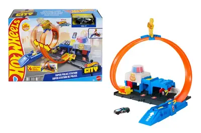 Ігровий набір JBM71 "Суперполіцейський відділок" HOT WHEELS KID купити