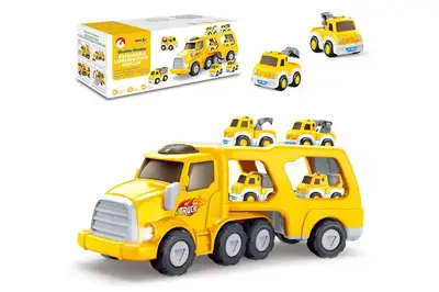 Автовоз інерційний, озвучений, зі світлом, в коробці G0051 р.35*11*13,5см купити