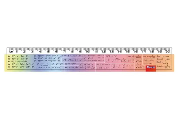 Лінійка 1 Вересня 20 см 370428 "Алгебра" купити
