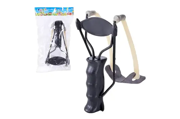 Рогатка металева LS3570, 33 см з упором у пакеті 15*26 см купити