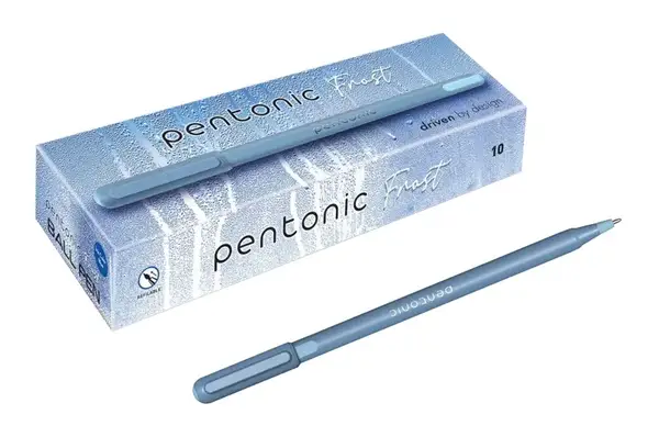 Ручка кулькова масляна Pentonic Frost LINC 412219 Синя 0,7 мм купити