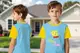 Футболка бавовняна QB-SB-001-04-110-116 SpongeBob Kids 110-116 qbee купити недорого в Україні, фото 67349