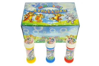 Мильні бульбашки 55 мл (24шт. в упаковці) 0672 Promtex купити