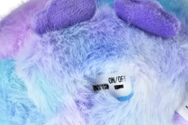 М'яка іграшка сумочка з ШІ 29572D фіолетовий, штучний інтелект, у коробці р.14*10*22 см купити недорого в Україні, фото 3