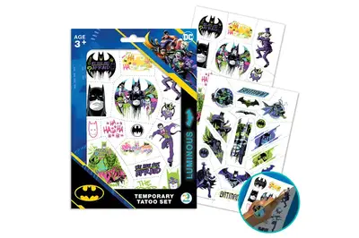 Набір дитячих тимчасових татуювань "BATMAN" Команда 200547 DoDo купити