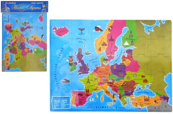 Магніти "Пазл Мапа Європи" 1298 ARTOS купити