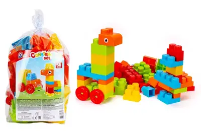 Конструктор блочний 6818 “MAX #1” 50 елм. в кульку ТЕХНОК купити