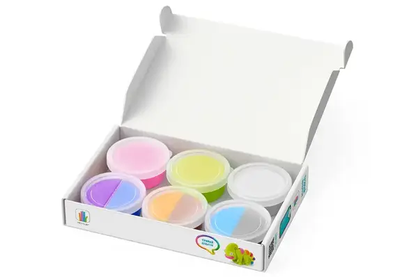 Набір пластиліну, що самостійно твердіє, ЛІПАКА - ЕКЗОТИЧНІ ТВАРИНИ: ХАМЕЛЕОН, ГАСТРОПОДА, АКСОЛОТЛЬ 60049-UA01 купити недорого в Україні, фото 2