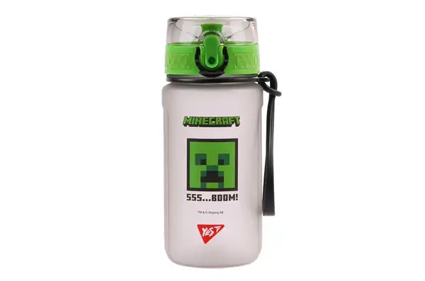 Пляшка для води 708320 Yes "Minecraft.Boom" 500 мл, софт тач Yes купити