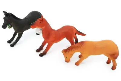 Набір пікалок 3462 "Коники" 3 шт. в кульку р.38x22x8 см YG Toys купити