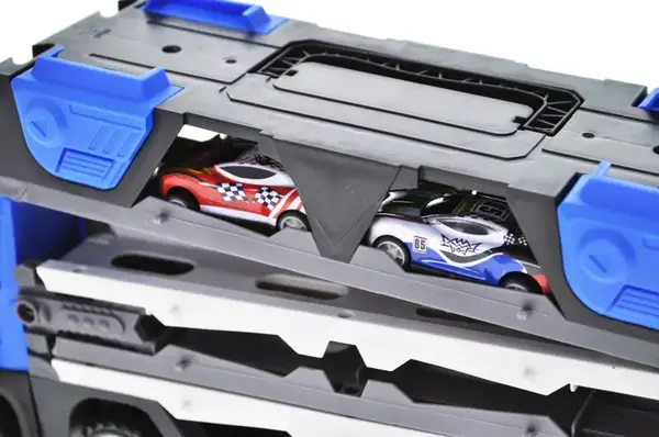 Автовоз інерційний з машинками в коробці 827 купити недорого в Україні, фото 3