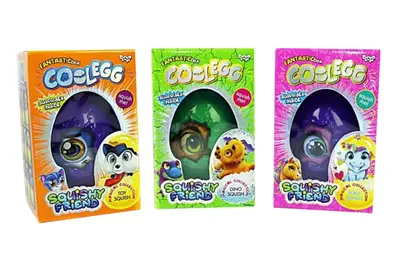 Набір для творчості CE-01-01,02,03,04 "Cool Egg" яйце велике DANKO купити