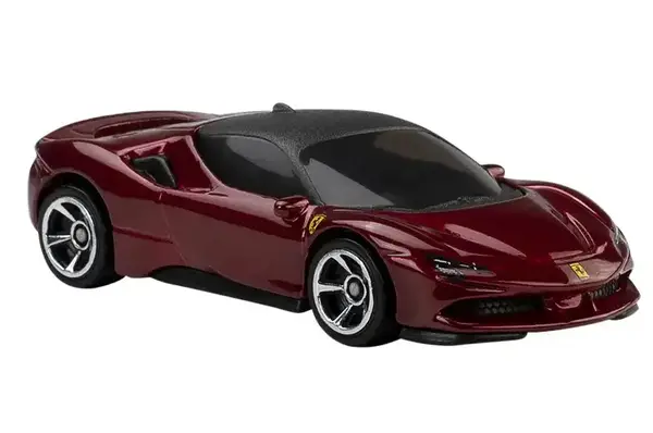 Набір з 5-и базових машинок JLN12 "Ferrari" Hot Wheels купити недорого в Україні, фото 2