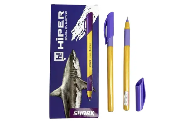 Ручка HIPER HO-200 SHARK масляна фіолетова купити