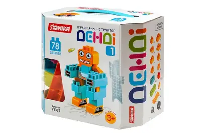 Конструктор "Денді 1" в коробці 78дет Юніка купити