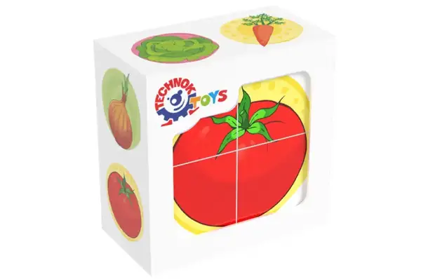 Набів кубиків 1349 "Овочі" ТЕХНОК купити