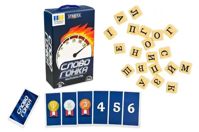 Настільна гра 30824 "Словогонка" STRATEG купити