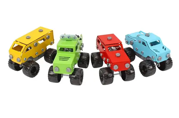 Конструктор металевий 9956 “Авто 4в1” 370 дет. ТЕХНОК купити недорого в Україні, фото 5