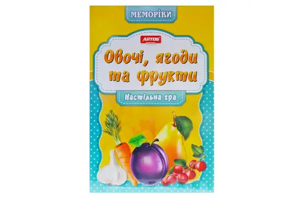 Розвиваюча гра "Овочі та фрукти" ARTOS купити недорого в Україні, фото 2