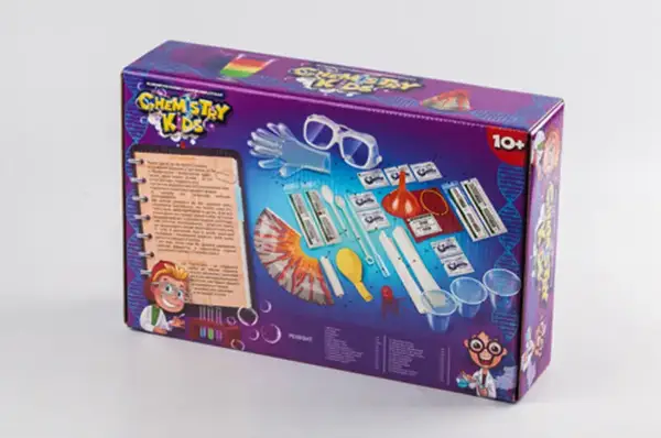 Набір для дослідів CHK-01-01U,02U,03U,04U "CHEMISTRY KIDS" великий DANKO купити недорого в Україні, фото 6