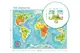 Пазл "Мапа Світу" (100 елементів, 46*64см) 300110 DoDo купити