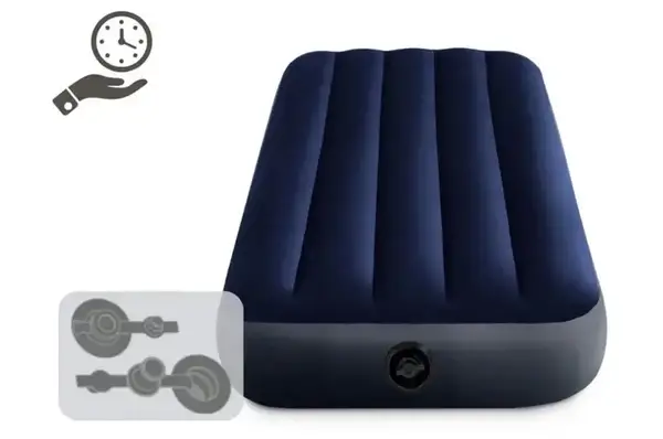 Матрац 64756 велюровий, клапан 2в1 р.76x191x25 см INTEX купити недорого в Україні, фото 6