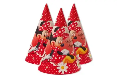 Ковпачок дитячий паперовий "Мінні Маус" 10 шт купити