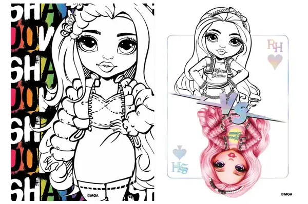 Розмальовка зі стікерами Rainbow LCB10 IDEYKA купити недорого в Україні, фото 3