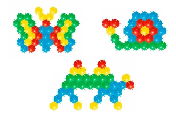Мозаїка 3619 "Бджілка" 52 дет. 60 мм ТЕХНОК купити недорого в Україні, фото 4