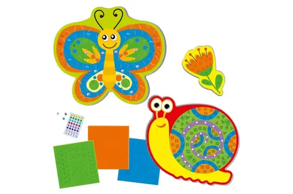 Набір для творчості "М'яка мозаїка. Чарівні комашки" VT4511-23 VladiToys купити недорого в Україні, фото 2