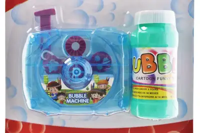 Бульбашкова машина "Фотоапарат" на блістері 99015 р.20*17*3см купити