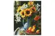 Набір з алмазною мозаїкою "Натюрморт із соняшниками" AMO7867 40х50см IDEYKA купити недорого в Україні, фото 55158